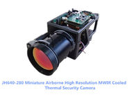 JH640-280 Küçük Boy MWIR Soğutmalı MCT Termal Güvenlik Kamerası