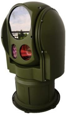 Yeşil LWIR Termal Kamera Eos Sistemi Gemi kaynaklı Çoklu sensör IR TV LRF